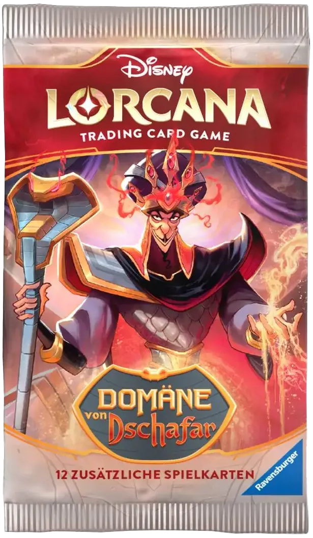 Disney Lorcana Domäne von Dschafar Booster - Deutsch - Live Boxbreak Fred - Pokitrio