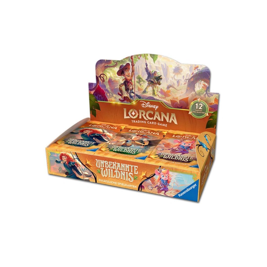 Disney Lorcana Booster Unbekannte Wildnis Deutsch – Set 12 Live Boxbreak bei Pokitrio kaufen