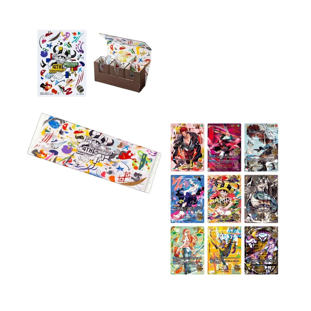 One Piece Card Game 4th Anniversary Set - Japanese - Pokitrio
