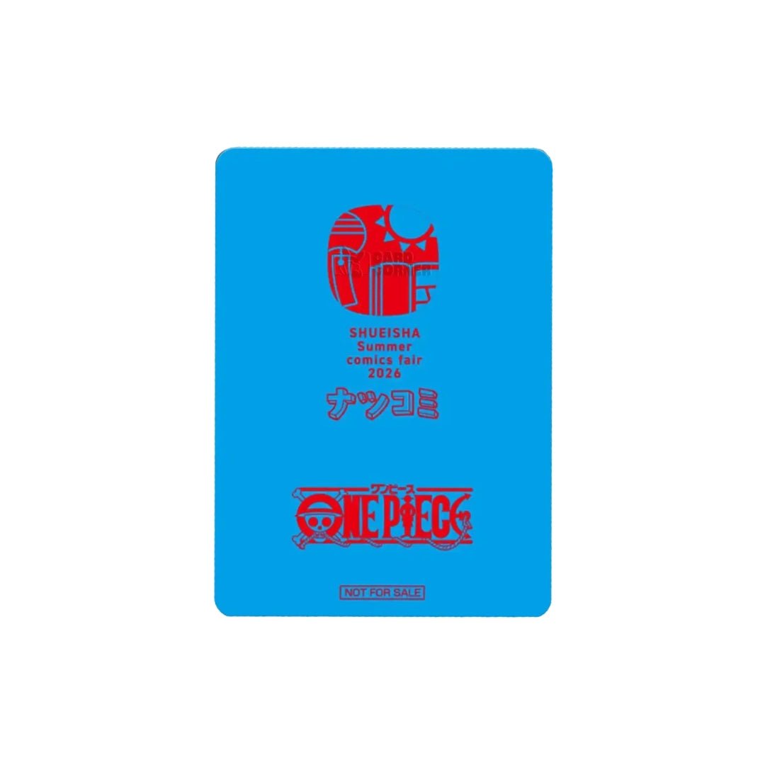 One Piece Shueisha Natsucomi Metallic Promokarte 2026 - Watermelon Luffy - Pokitrio