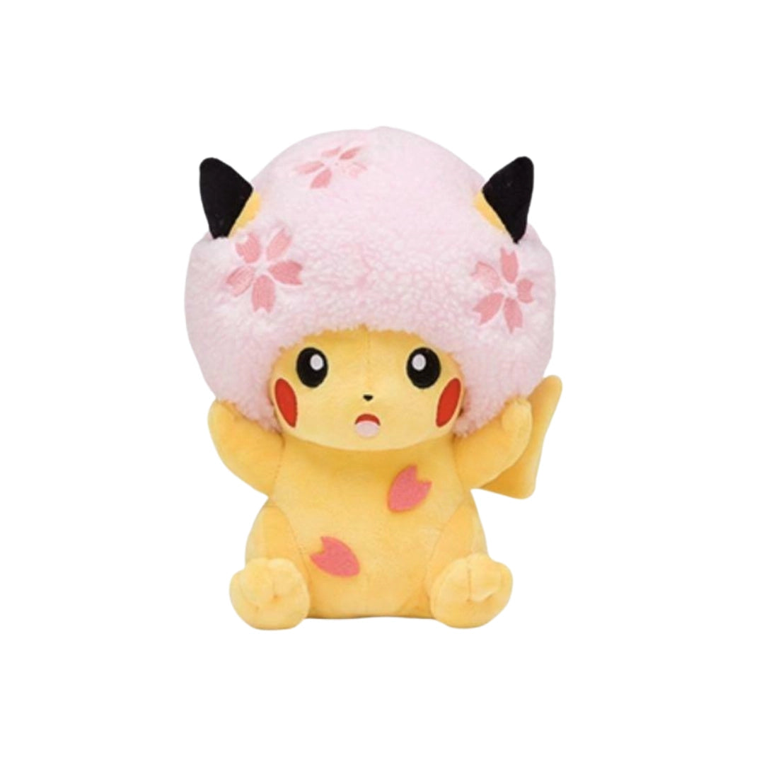 Pokémon Pikachu Sakura Afro Plüsch Japan – bei Pokitrio kaufen