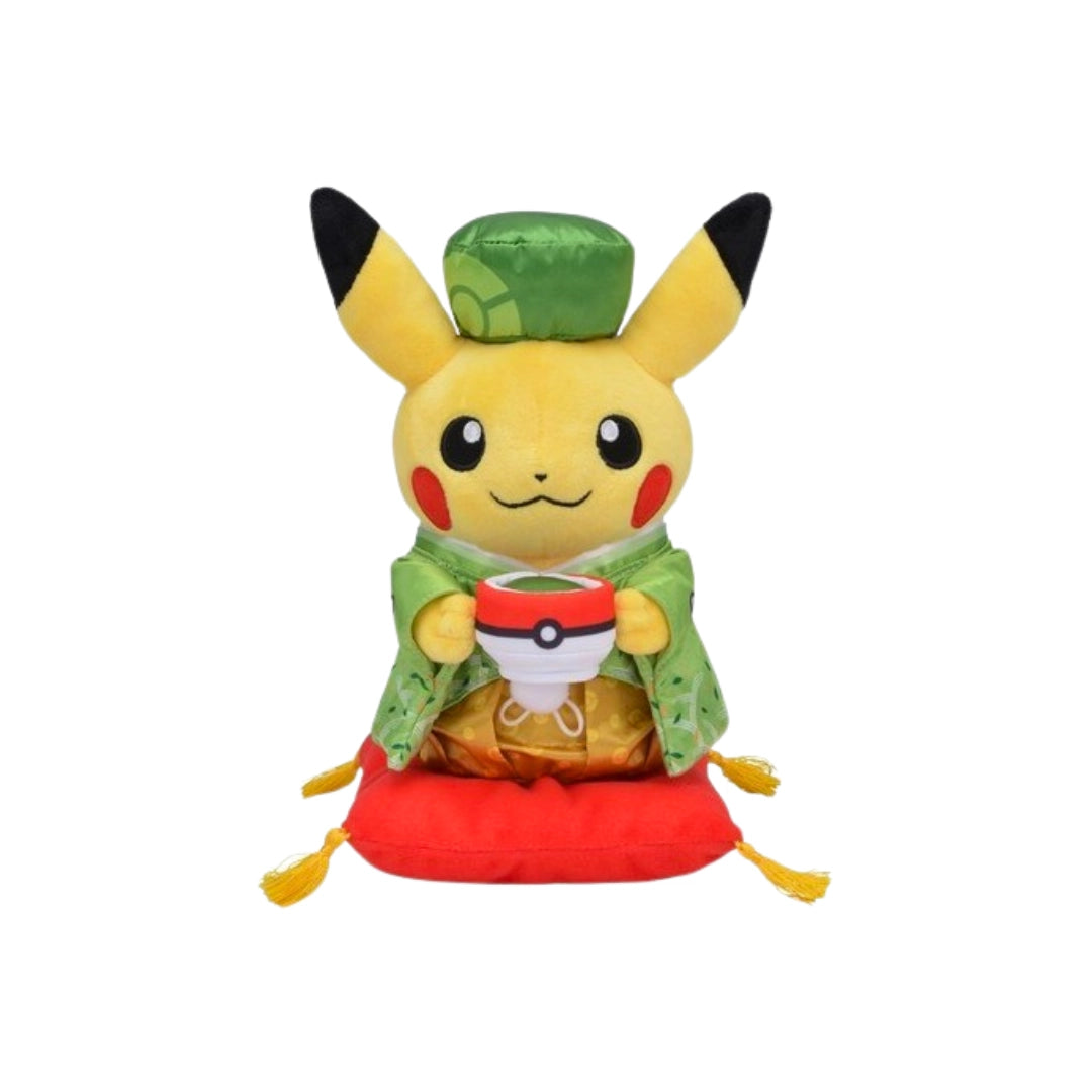 Pokémon Pikachu Plüsch Matcha-Kimono – Pokémon Center bei Pokitrio kaufen