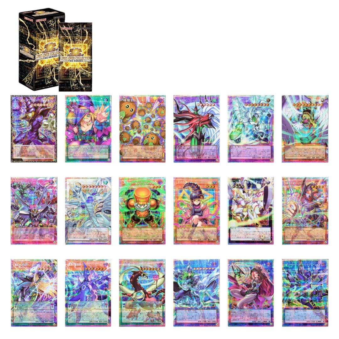 YuGiOh Limit Over Collection - the Heroes - Display - Japanisch - Pokitrio