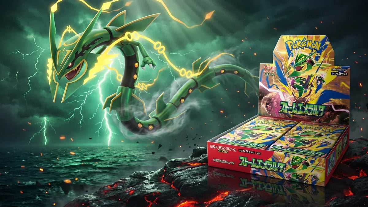 Storm Emeralda (M6): Mega-Rayquaza-ex, Kartenwerte und Prognose - Pokitrio