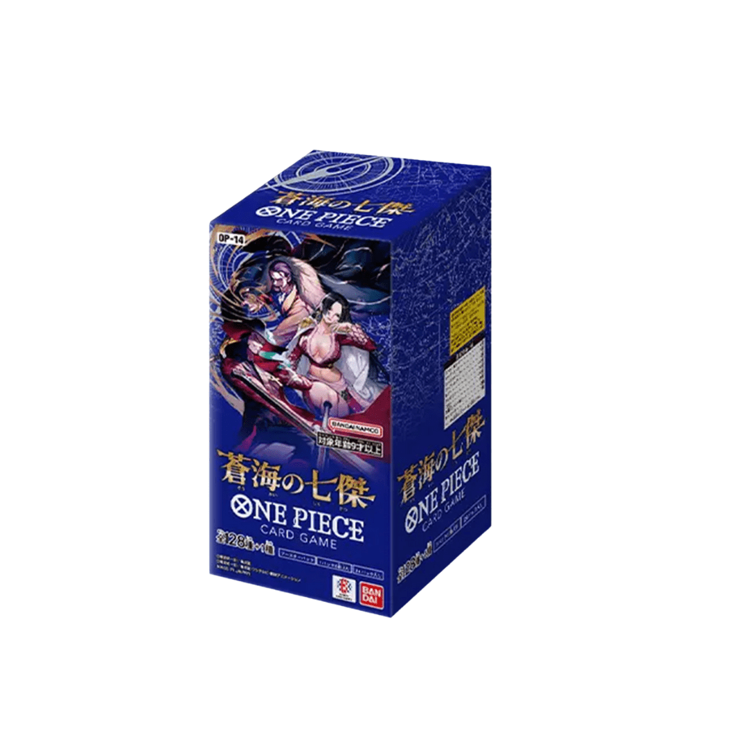 One Piece OP-14 The Azure Sea's Seven Display Japanisch – Live-Boxbreak bei Pokitrio