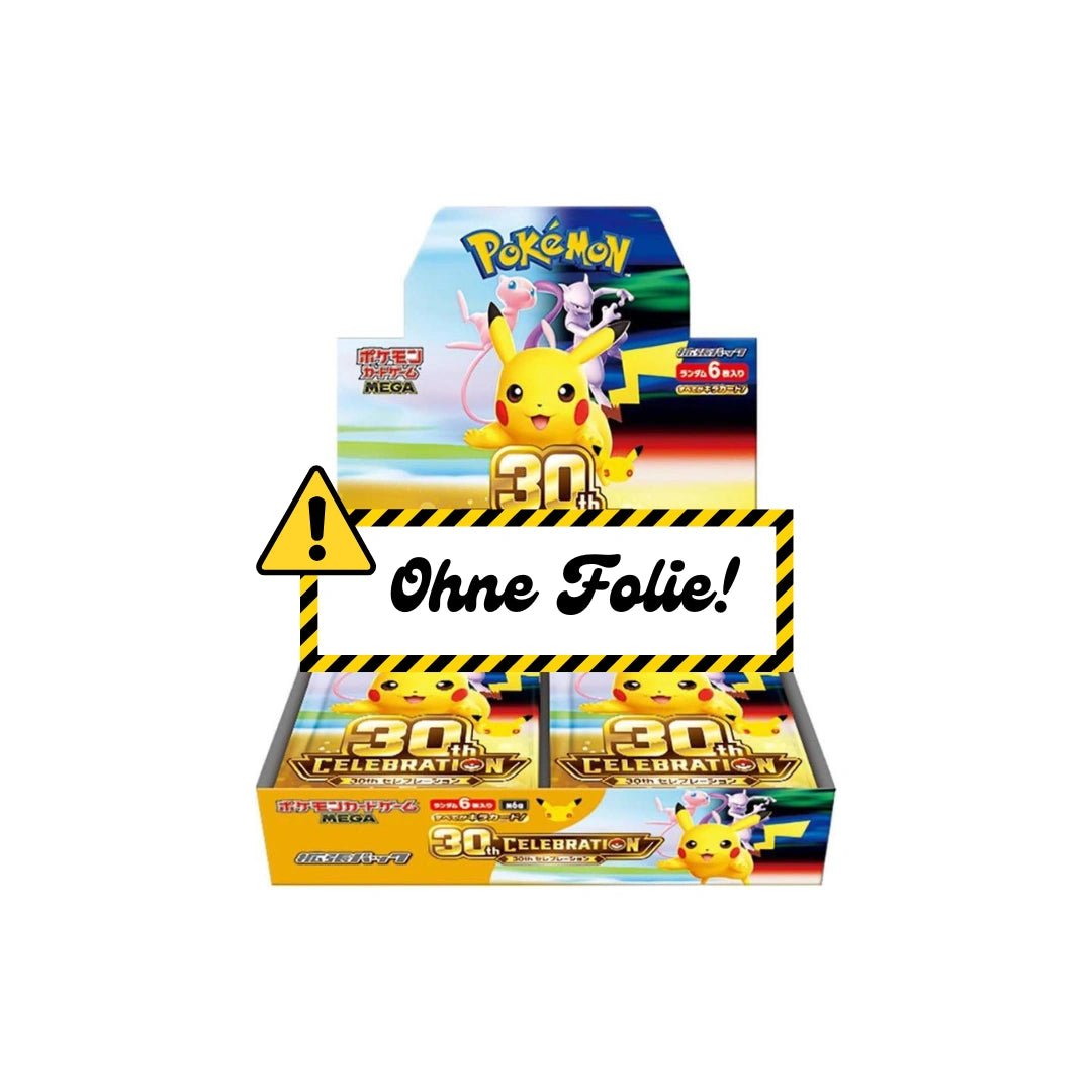 Pokemon 30th Celebration (M6a) Display - Japanisch - Pokitrio