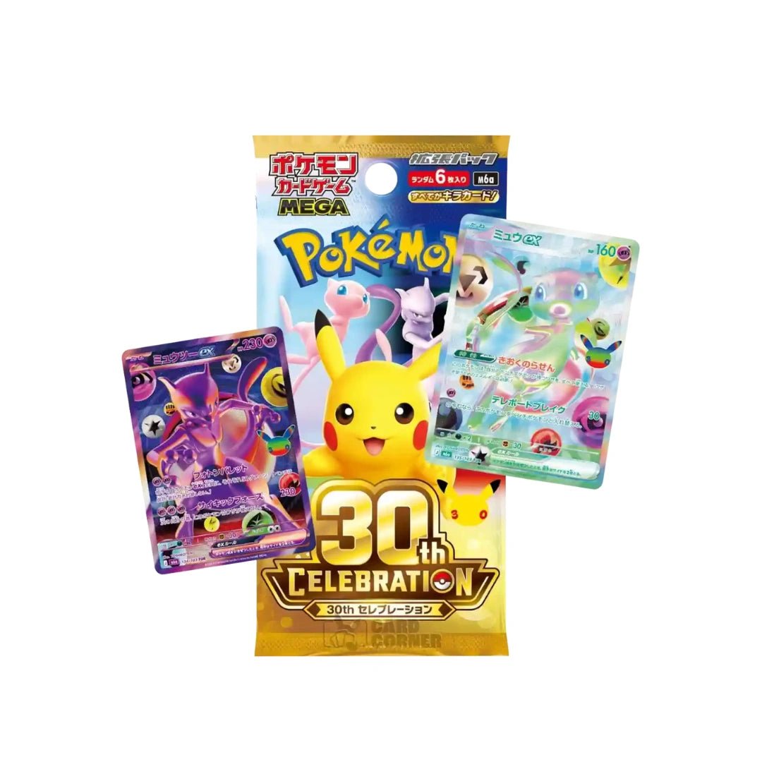 Preorder Pokemon 30th Celebration (M6a) Display - Japanisch - Pokitrio