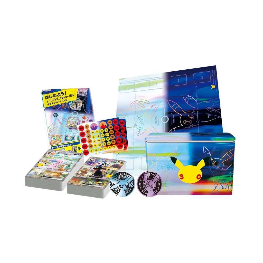 Preorder Pokemon 30th Celebration Premium Deck Set - Japanisch - Pokitrio